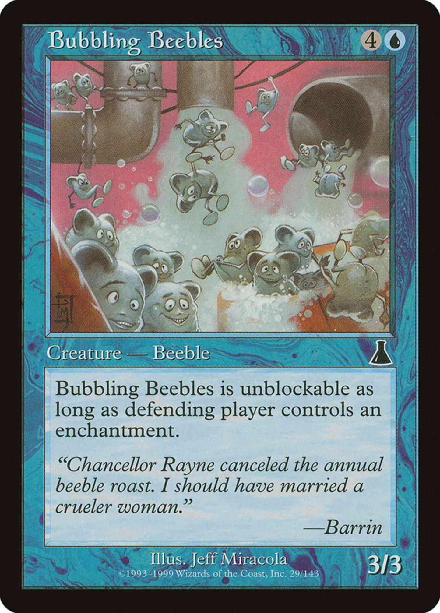 Bubbling Beebles [29] [Urza's Destiny] [Non-Foil]