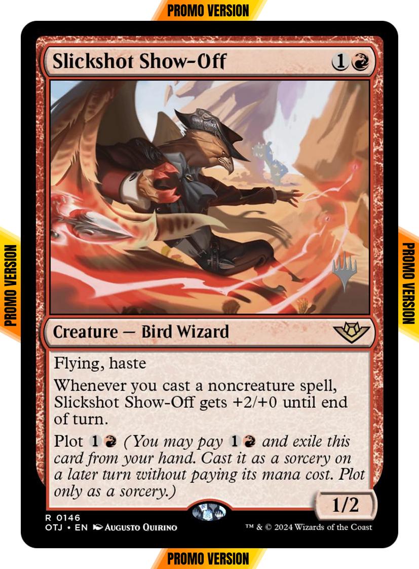 Slickshot Show-Off [146p] [Promo Pack] [Outlaws of Thunder Junction: Promos] [Non-Foil]