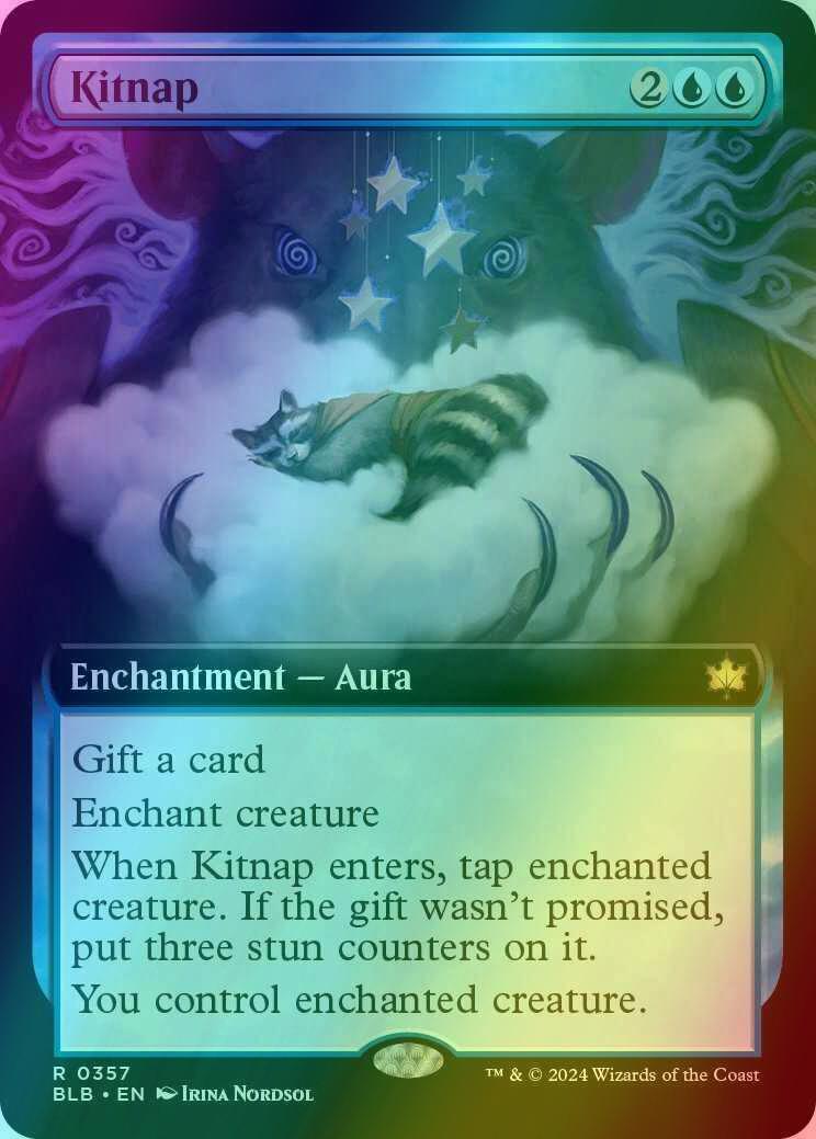Kitnap [357] [Extended Art] [Bloomburrow] [Foil]