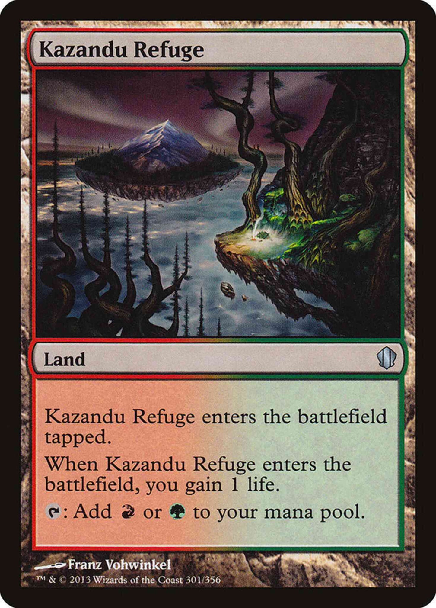 Kazandu Refuge [301] [Commander 2013] [Non-Foil]