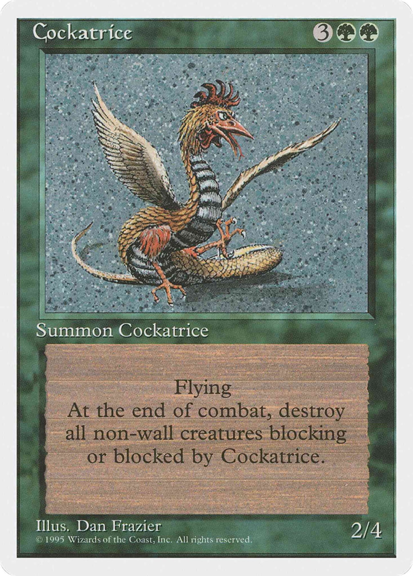 Cockatrice [237] [Fourth Edition] [Non-Foil]