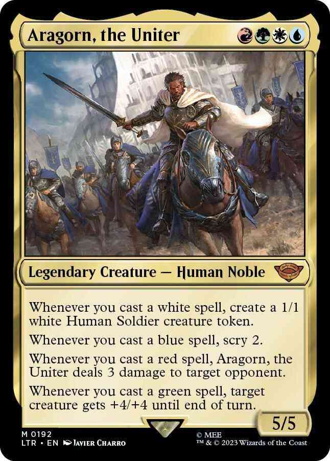 Aragorn, the Uniter [192] [The Lord of the Rings: Tales of Middle-earth] [Non-Foil]