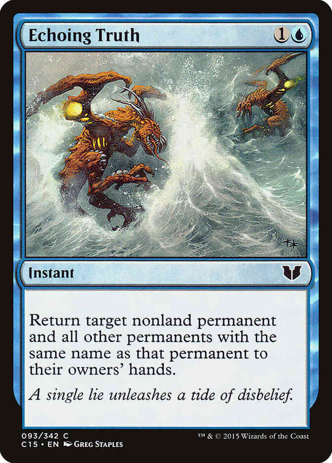Echoing Truth [93] [Commander 2015] [Non-Foil]