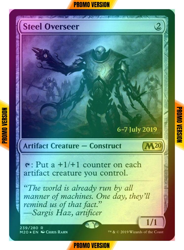 Steel Overseer [239s] [Core Set 2020 Promos] [Foil]