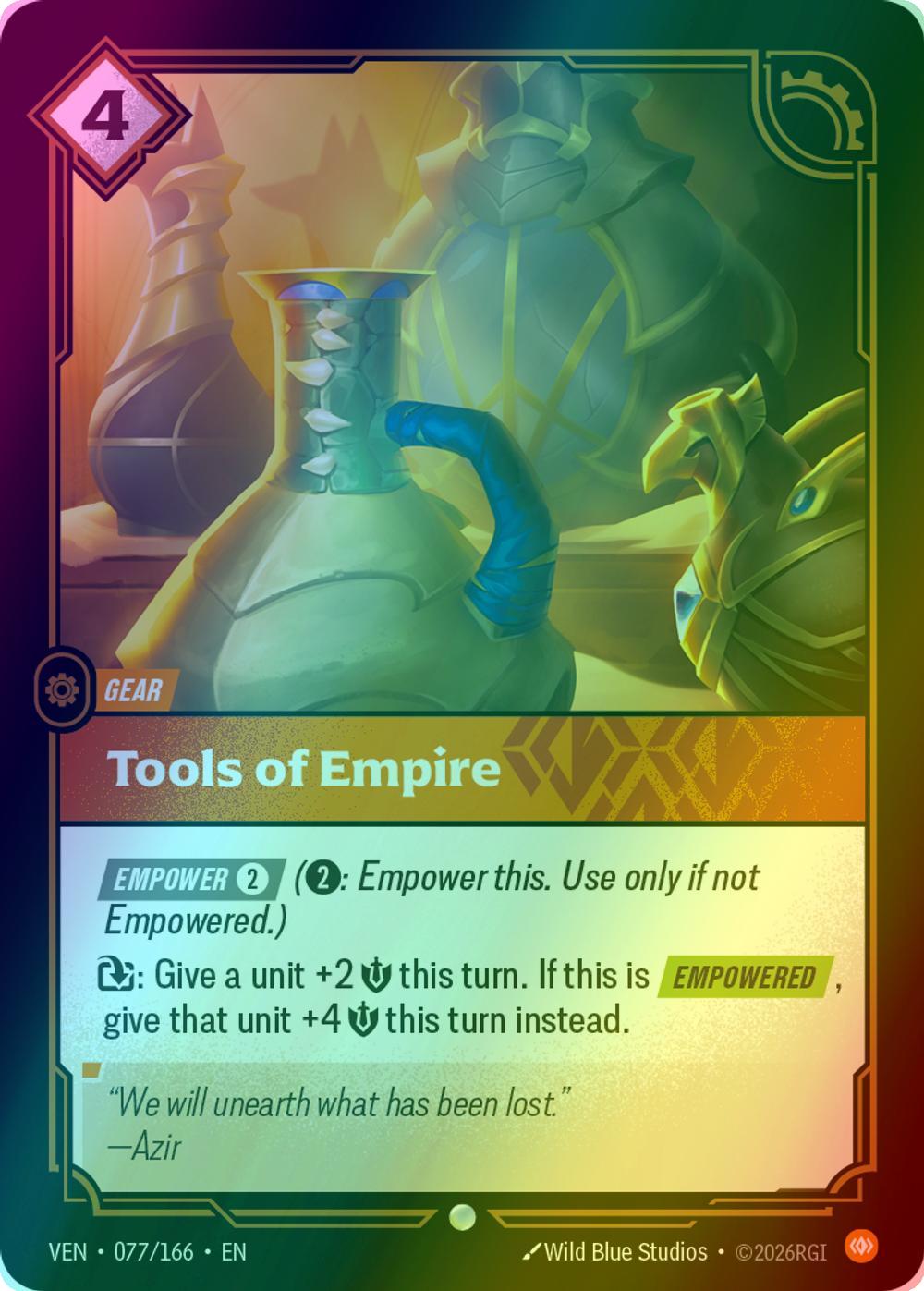 Tools of Empire - 077/166 [Vendetta] [Foil]
