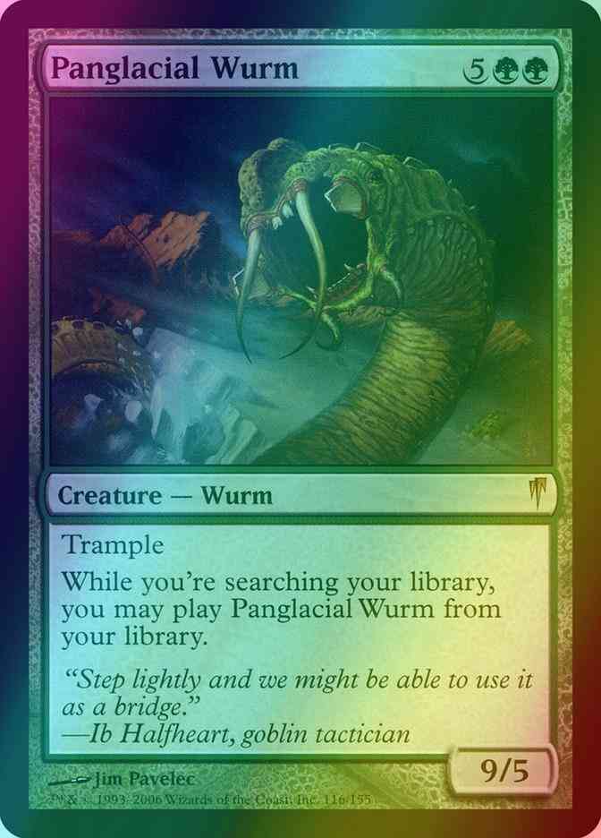 Panglacial Wurm [116] [Coldsnap] [Foil]