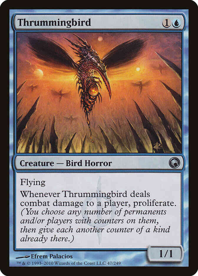 Thrummingbird [47] [Scars Of Mirrodin] [Non-Foil]