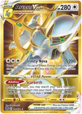 Arceus VSTAR - 184/172 - Rare Secret [swsh9-184] [Secret]