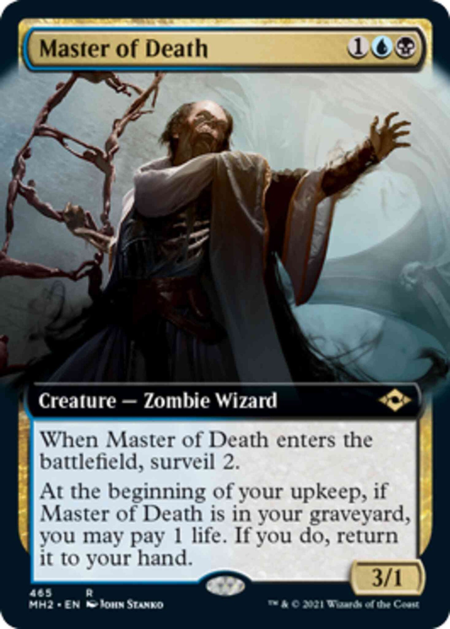 Master of Death [465] [Extended Art] [Modern Horizons 2] [Non-Foil]
