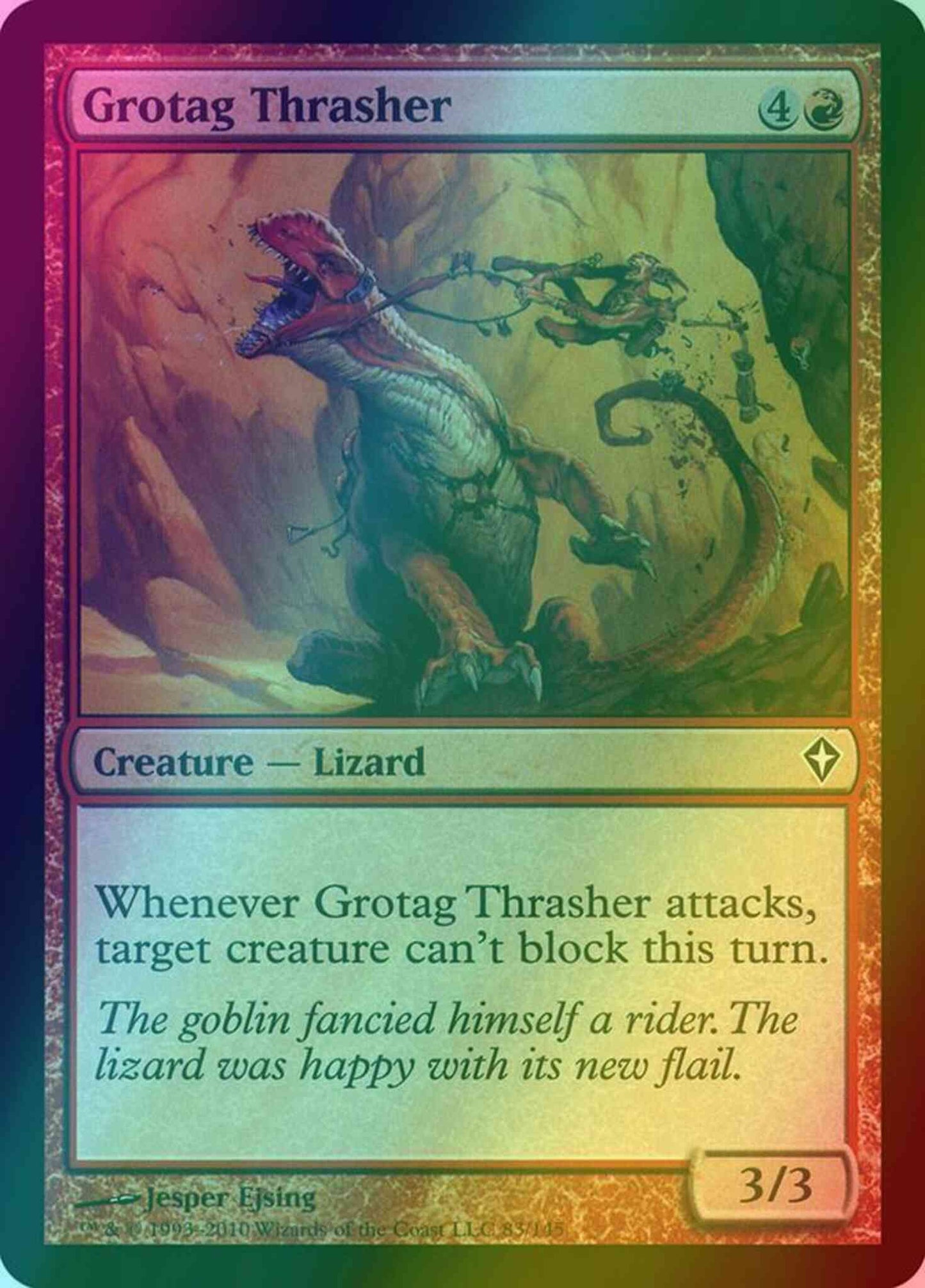 Grotag Thrasher [83] [Worldwake] [Foil]