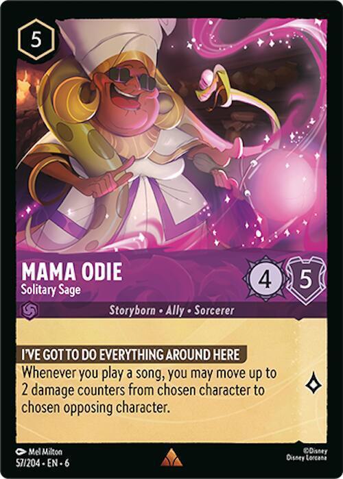 Mama Odie - Solitary Sage - 57/204 [Azurite Sea] [Non-Foil]