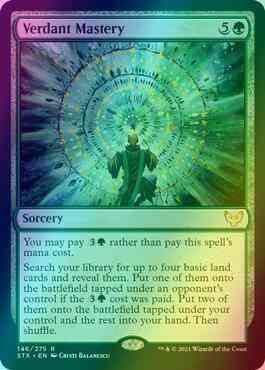 Verdant Mastery [146] [Strixhaven: School of Mages] [Foil]