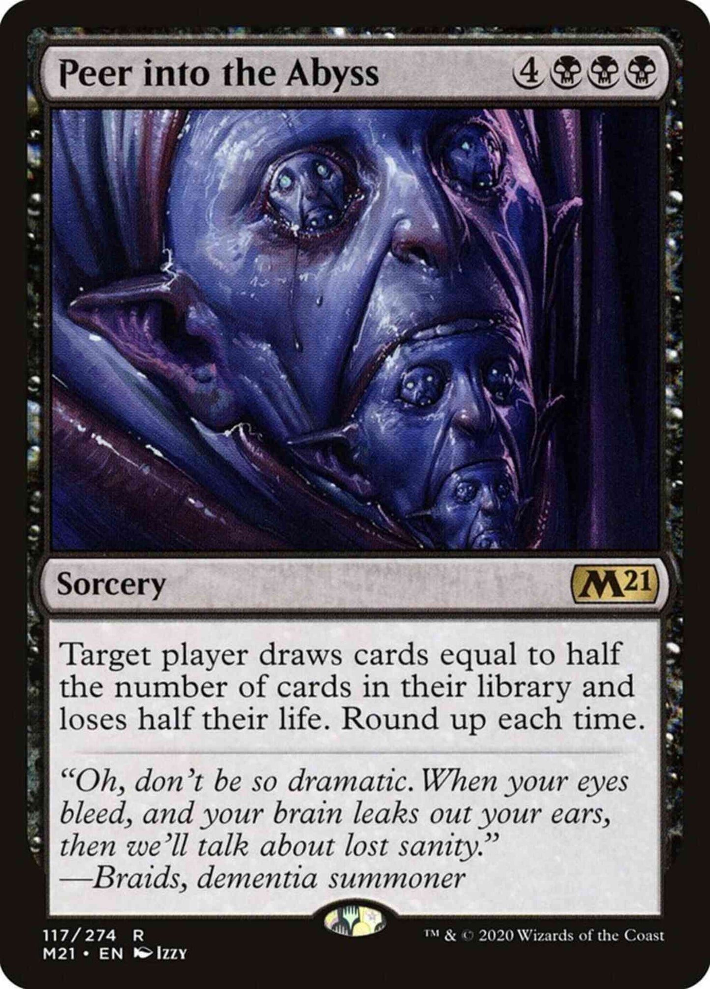 Peer into the Abyss [117] [Core Set 2021] [Non-Foil]