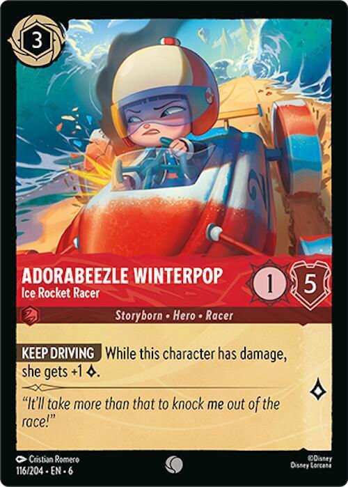 Adorabeezle Winterpop - Ice Rocket Racer - 116/204 [Azurite Sea] [Non-Foil]