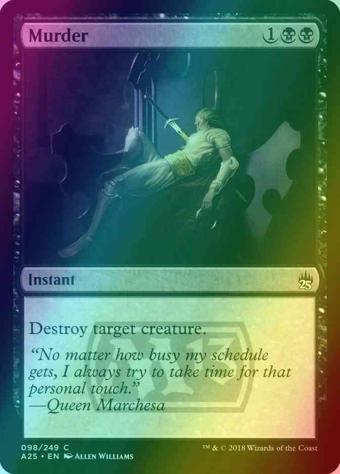 Murder [98] [Masters 25] [Foil]