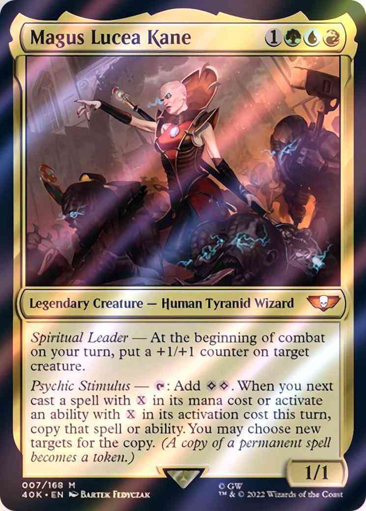 Magus Lucea Kane [7] [Universes Beyond: Warhammer 40,000] [Surge Foil]