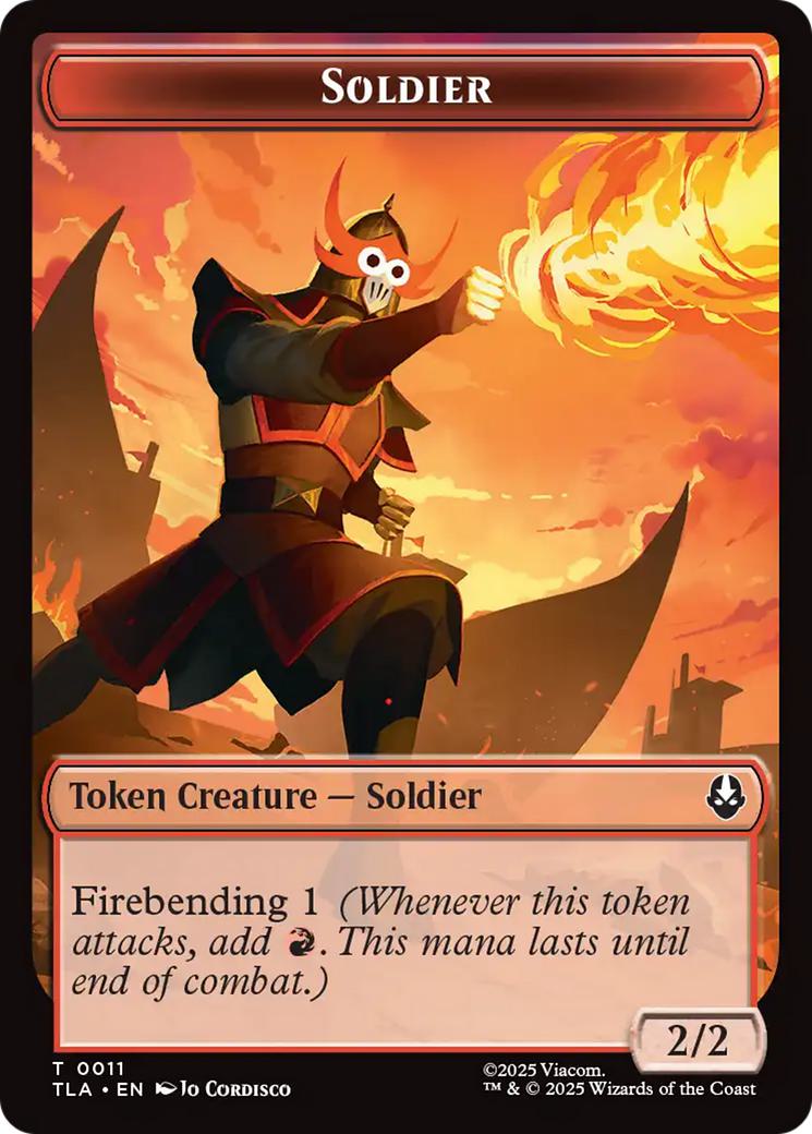 Copy Token (02) // Soldier Token (11) [Avatar: The Last Airbender: Tokens] [Non-Foil]