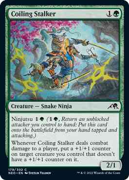 Coiling Stalker [179] [Kamigawa: Neon Dynasty] [Non-Foil]