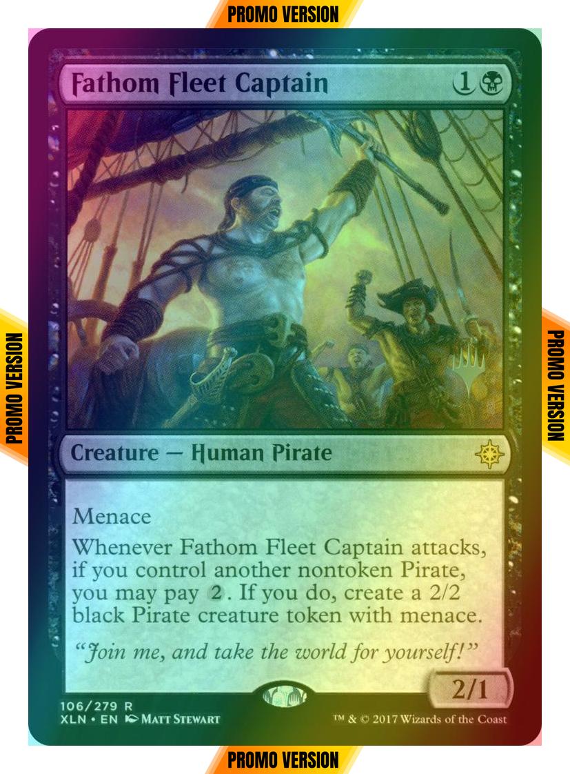 Fathom Fleet Captain [106p] [Promo Pack] [Ixalan Promos] [Foil]