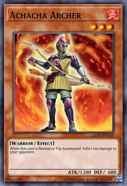 Achacha Archer - SP13-EN004 - Common - Unlimited