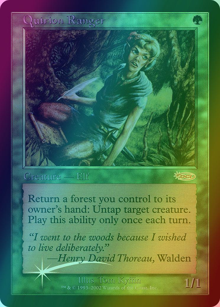 Quirion Ranger [9] [Friday Night Magic 2001] [Foil]