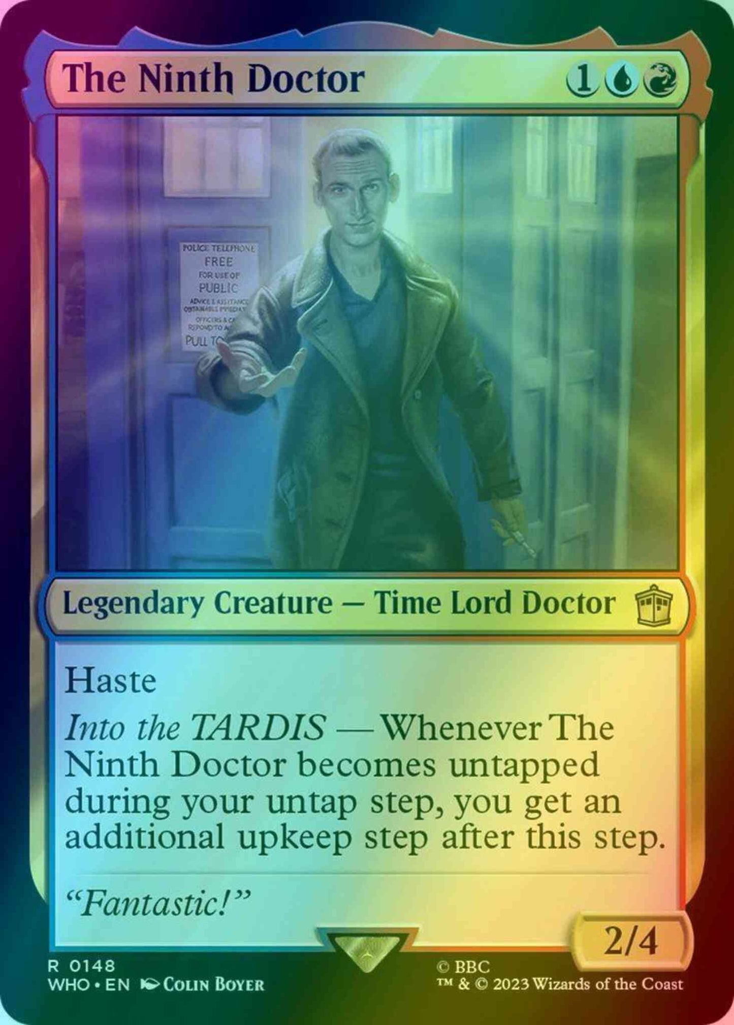 The Ninth Doctor [148] [Universes Beyond: Doctor Who] [Foil]