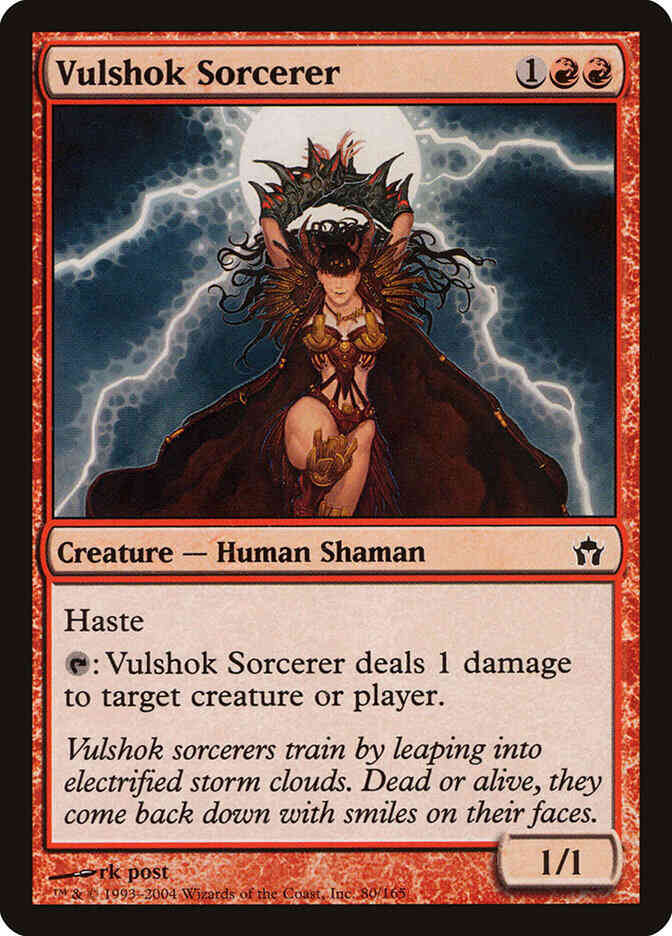 Vulshok Sorcerer [80] [Fifth Dawn] [Non-Foil]