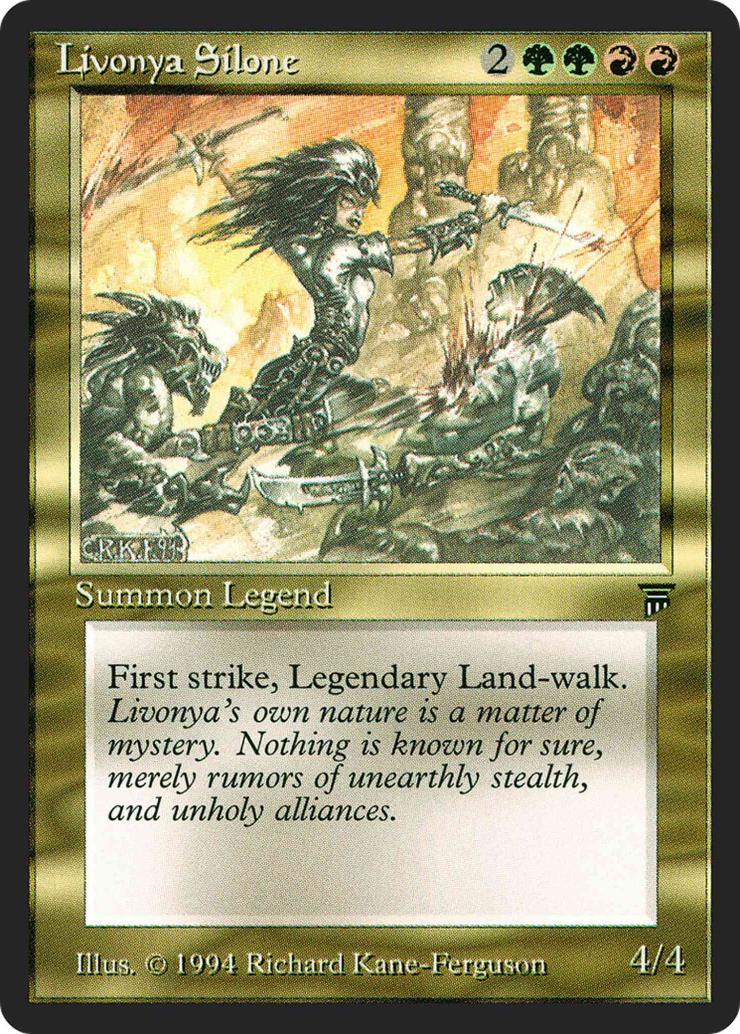 Livonya Silone [242] [Legends] [Non-Foil]