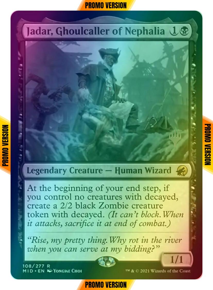 Jadar, Ghoulcaller of Nephalia [Promo Pack] [108p] [Innistrad: Midnight Hunt Promos] [Foil]