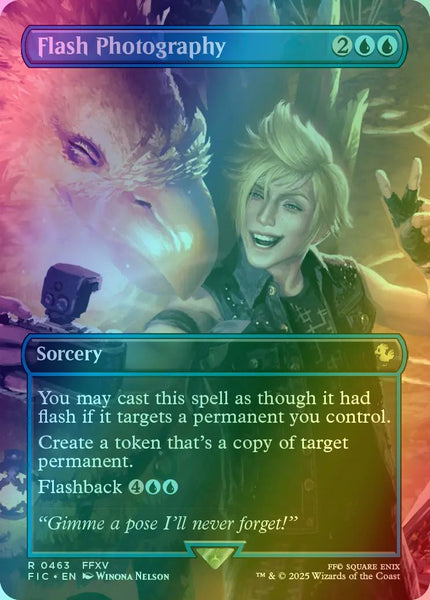 Flash Photography [463] [Borderless] [Scene] [FINAL FANTASY