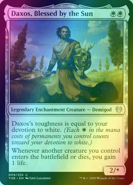 Daxos, Blessed by the Sun [9] [Theros Beyond Death] [Foil] – Face to Face Games