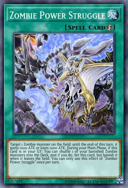 Zombie Power Struggle - SR07-EN024 - Common - 1st Edition