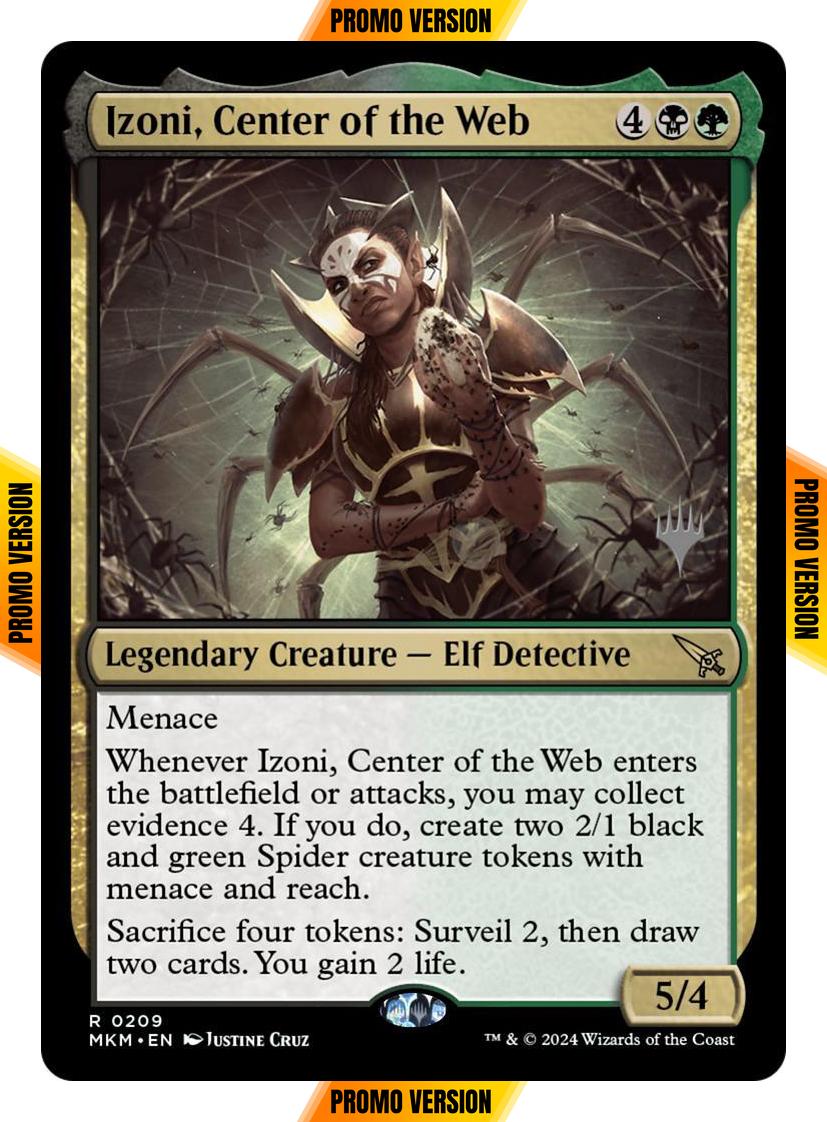 Izoni, Center of the Web [209p] [Promo Pack] [Murders at Karlov Manor: Promos] [Non-Foil]