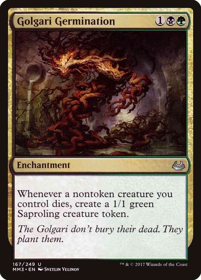 Golgari Germination [167] [Modern Masters 2017] [Non-Foil]