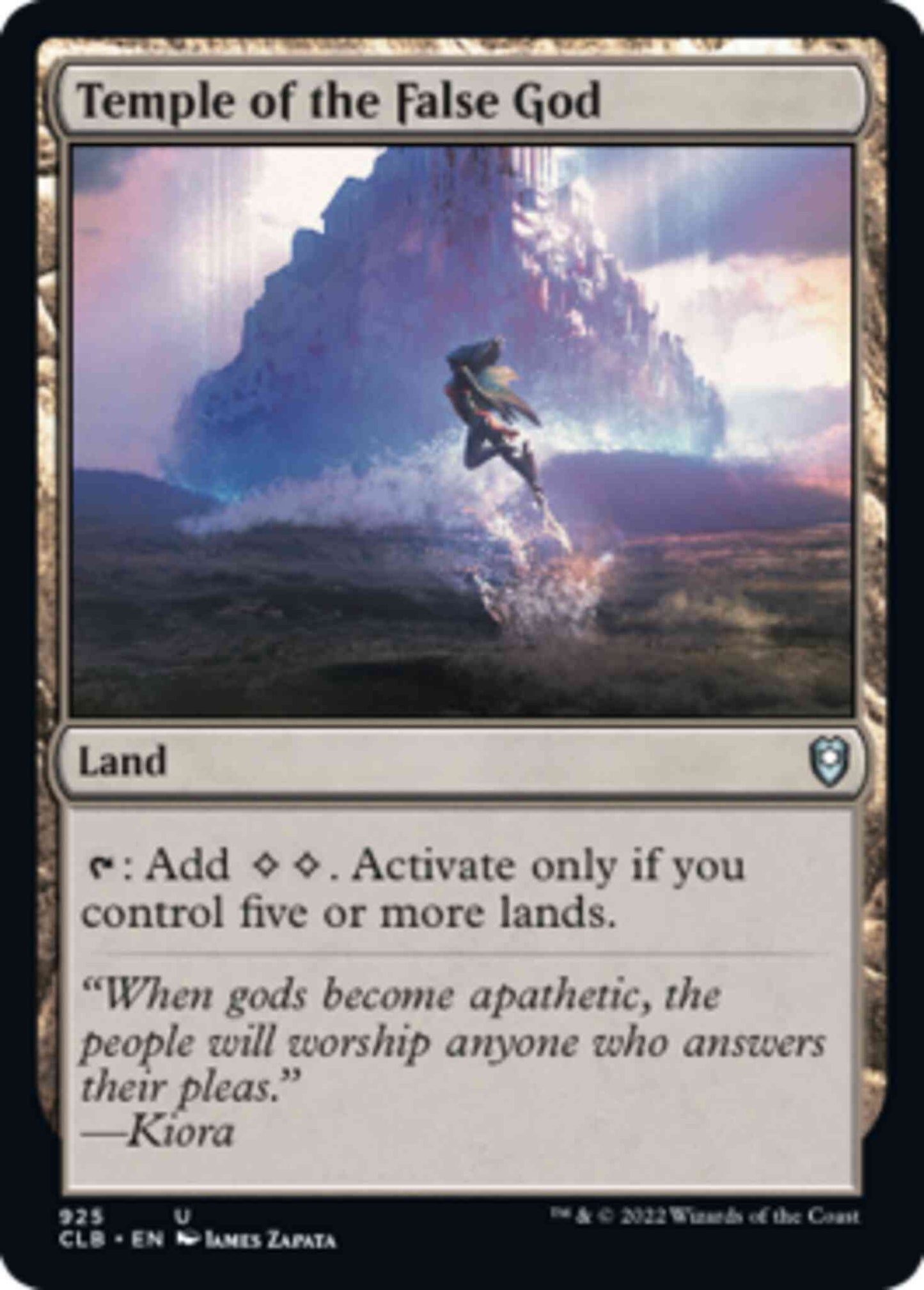 Temple of the False God [925] [Commander Legends: Battle for Baldur's Gate] [Non-Foil]