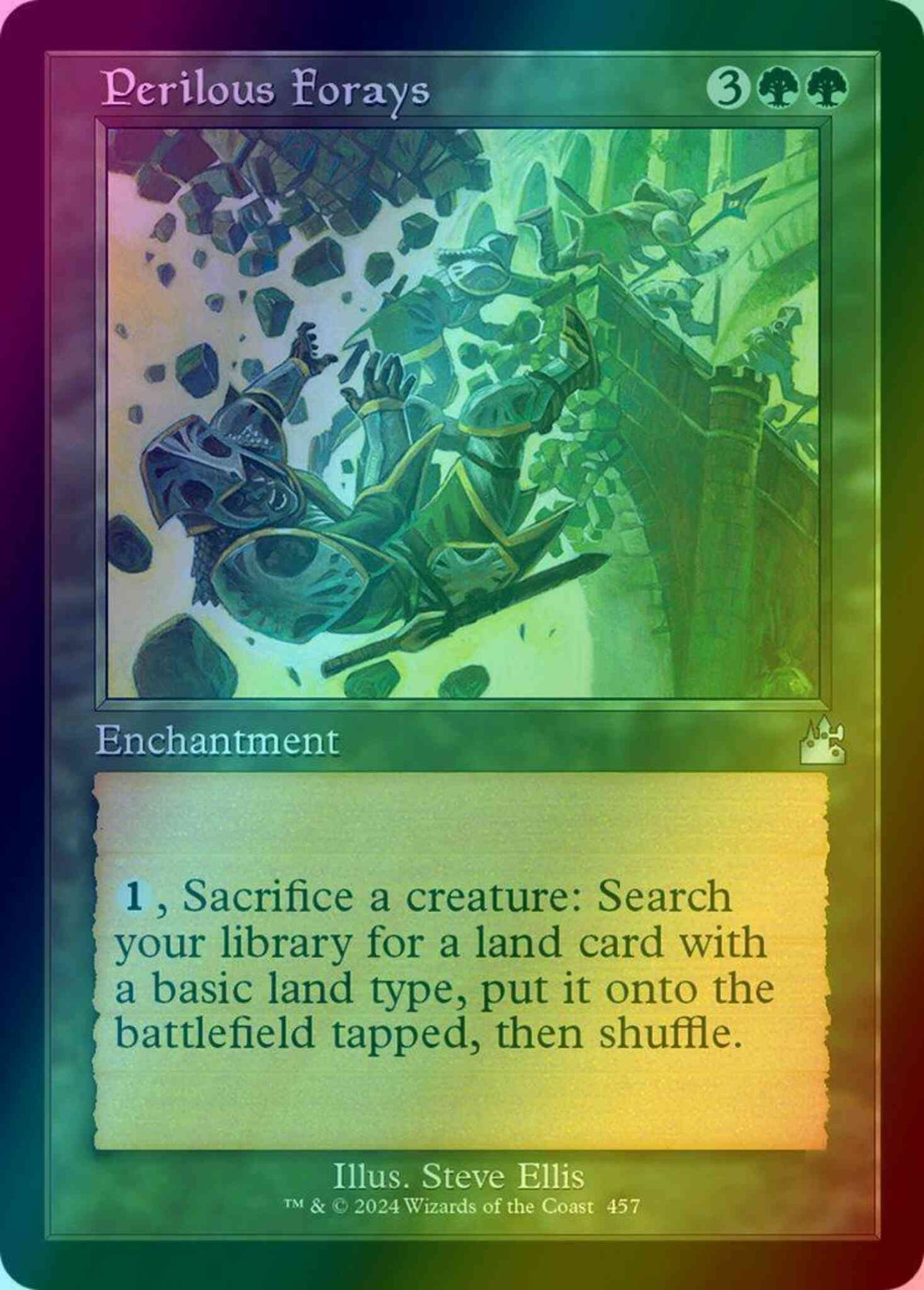 Perilous Forays [457] [Retro Frame] [Ravnica Remastered] [Foil]