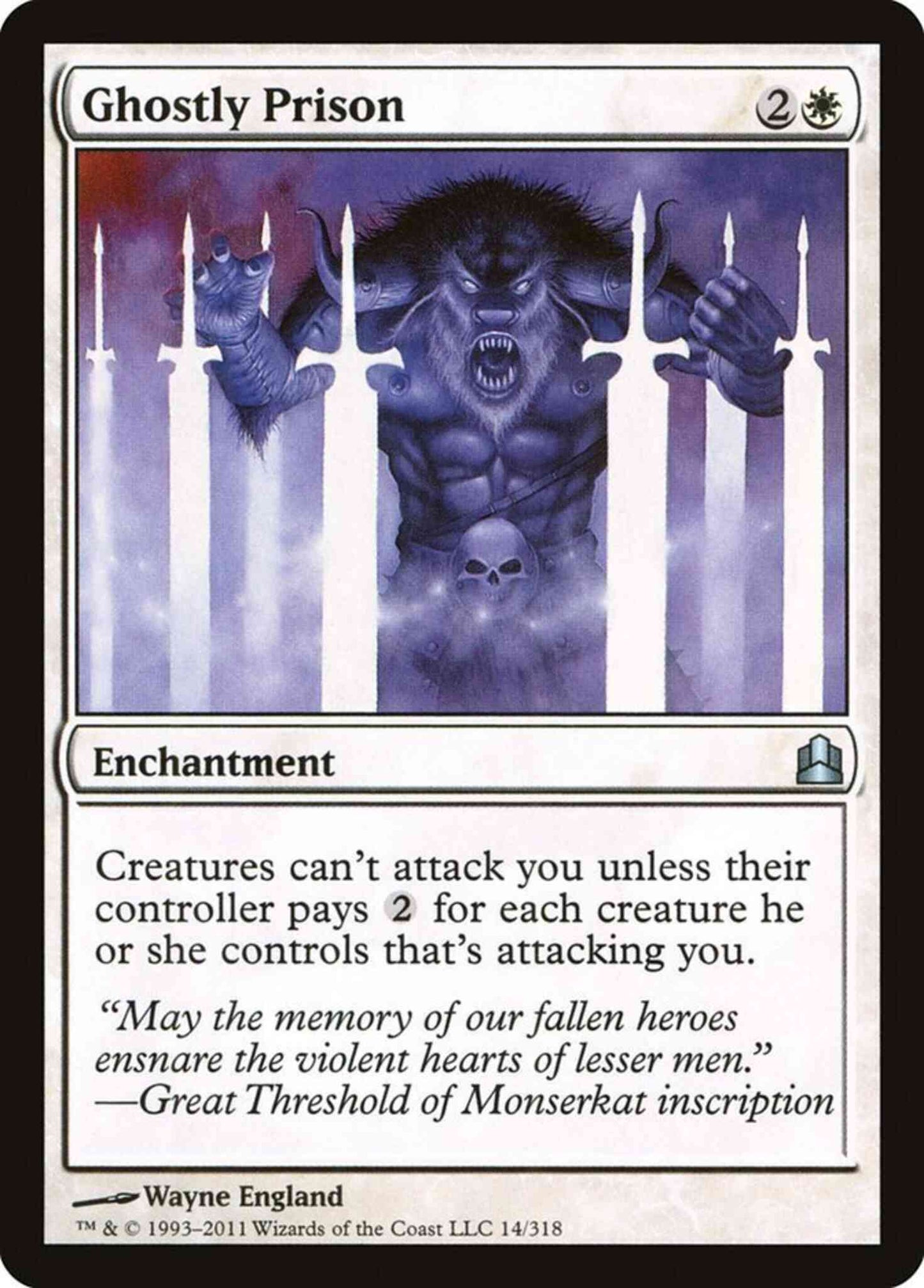 Ghostly Prison [14] [Commander 2011] [Non-Foil]