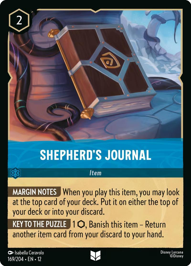 Shepherd's Journal - 169/204 [Wilds Unknown] [Non-Foil]