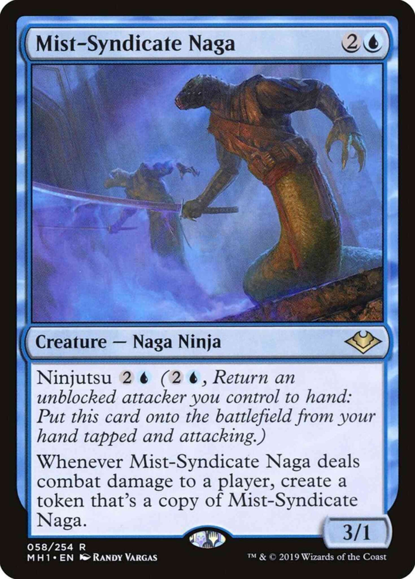 Mist-Syndicate Naga [58] [Modern Horizons] [Non-Foil]