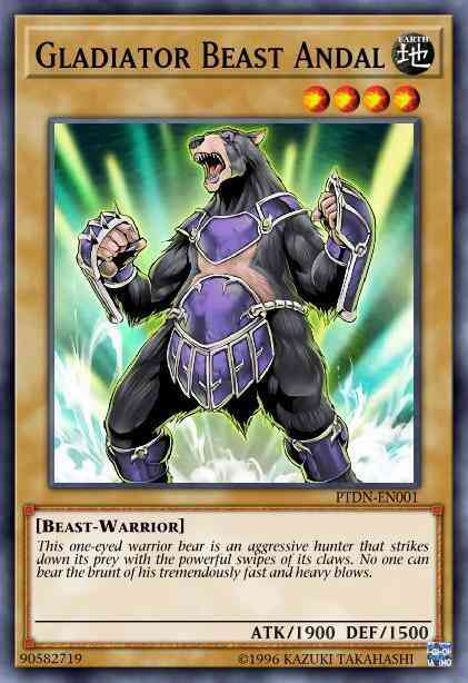 Gladiator Beast Andal - LCGX-EN223 - Common - 1st Edition