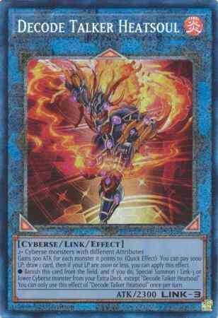 Decode Talker Heatsoul - RA01-EN048 - Prismatic Collector's Rare - 1st Edition