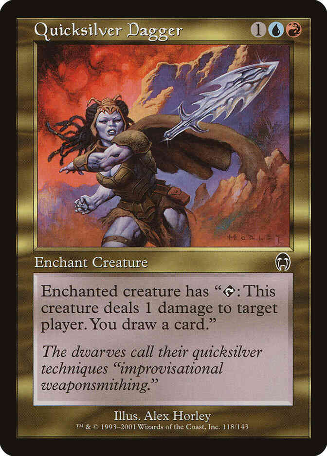 Quicksilver Dagger [118] [Apocalypse] [Non-Foil]