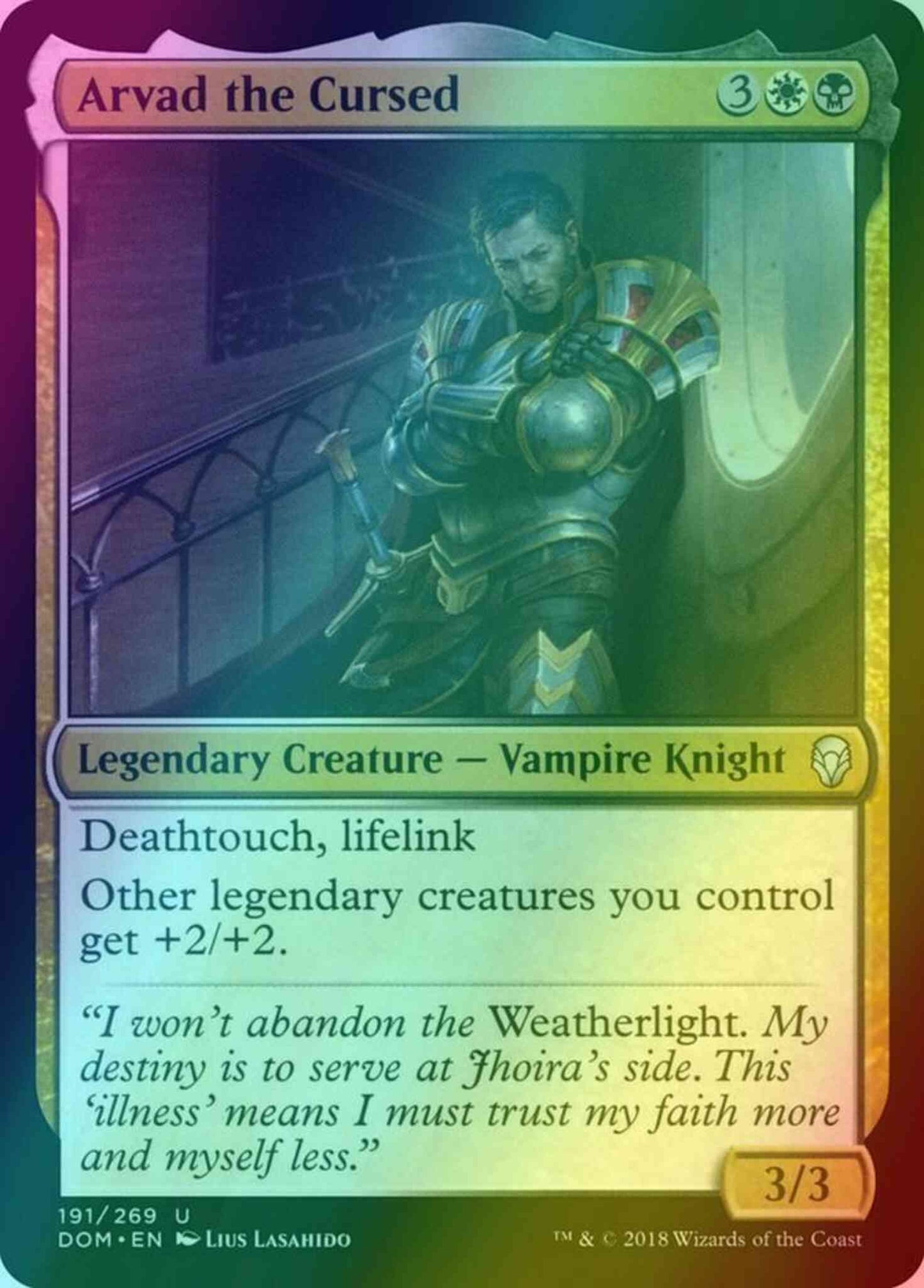 Arvad the Cursed [191] [Dominaria] [Foil]