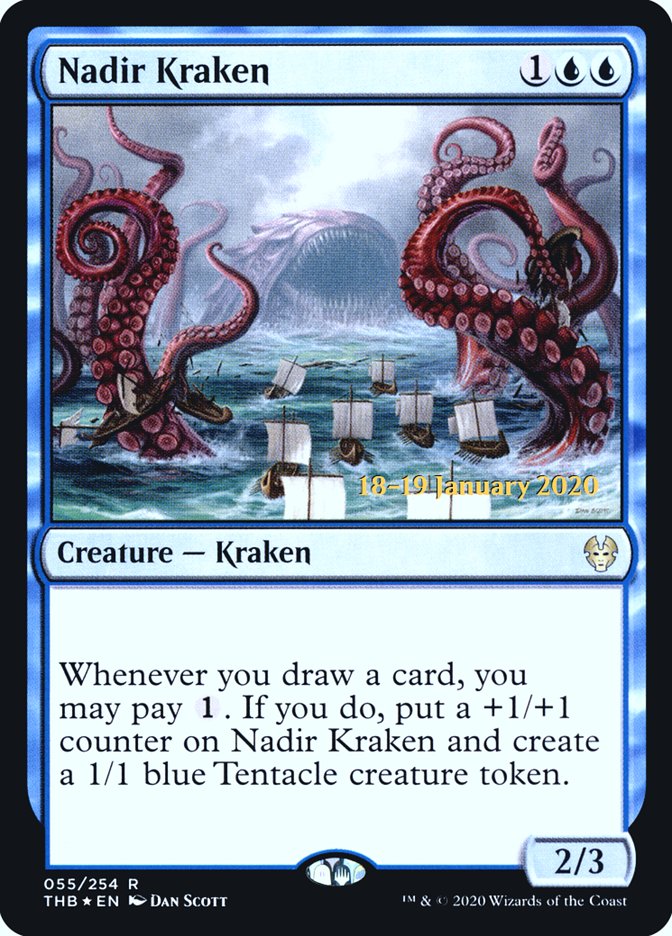 Nadir Kraken [55s] [Theros Beyond Death Promos] [Foil]