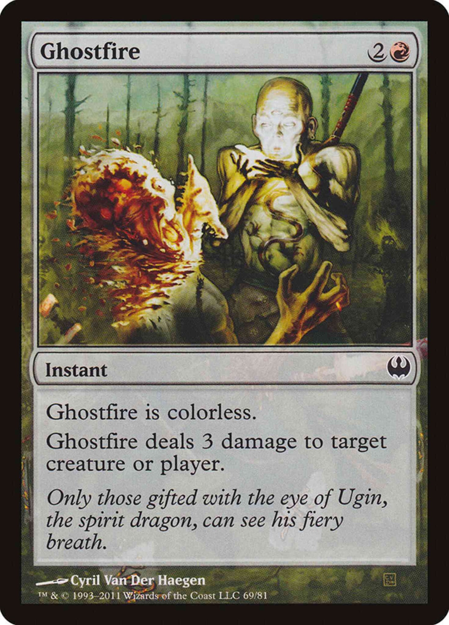 Ghostfire [69] [Duel Decks: Knights vs. Dragons] [Non-Foil]