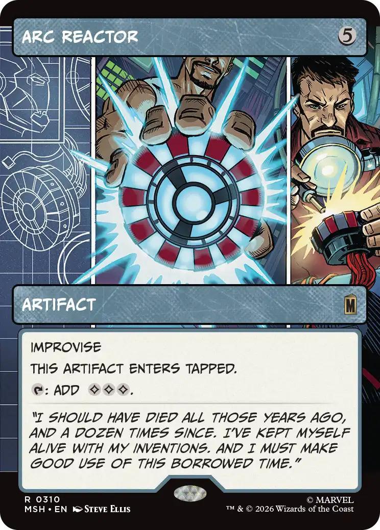 Arc Reactor [310] [Panel Showcase] [Marvel Super Heroes] [Non-Foil]