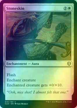 Stoneskin [45] [Commander Legends: Battle for Baldur's Gate] [Foil]