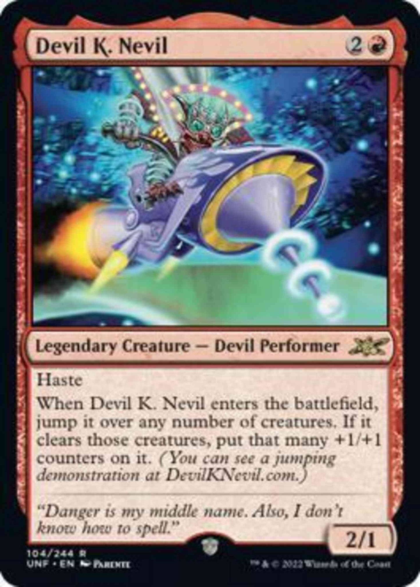 Devil K. Nevil [104] [Unfinity] [Non-Foil]