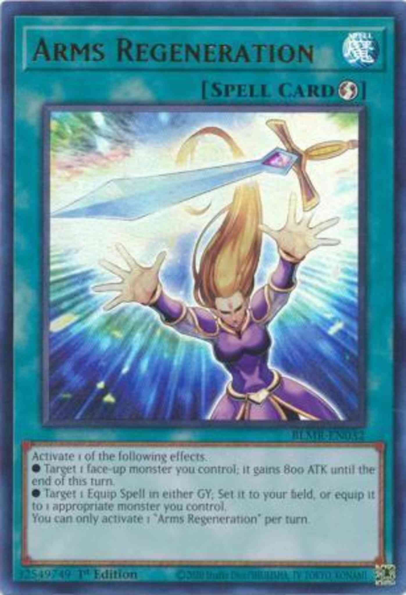Arms Regeneration - BLMR-EN032 - Ultra Rare - 1st Edition