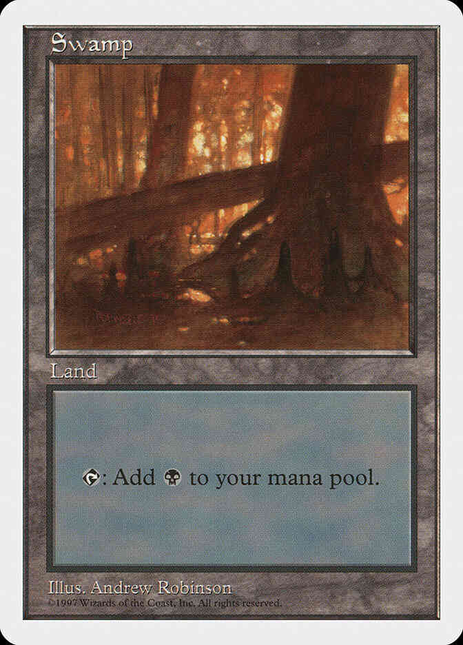 Swamp [440] [Fallen Tree] [Fifth Edition] [Non-Foil]